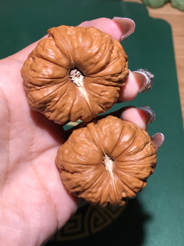 文玩核桃南瓜墩儿 40边42肚32高