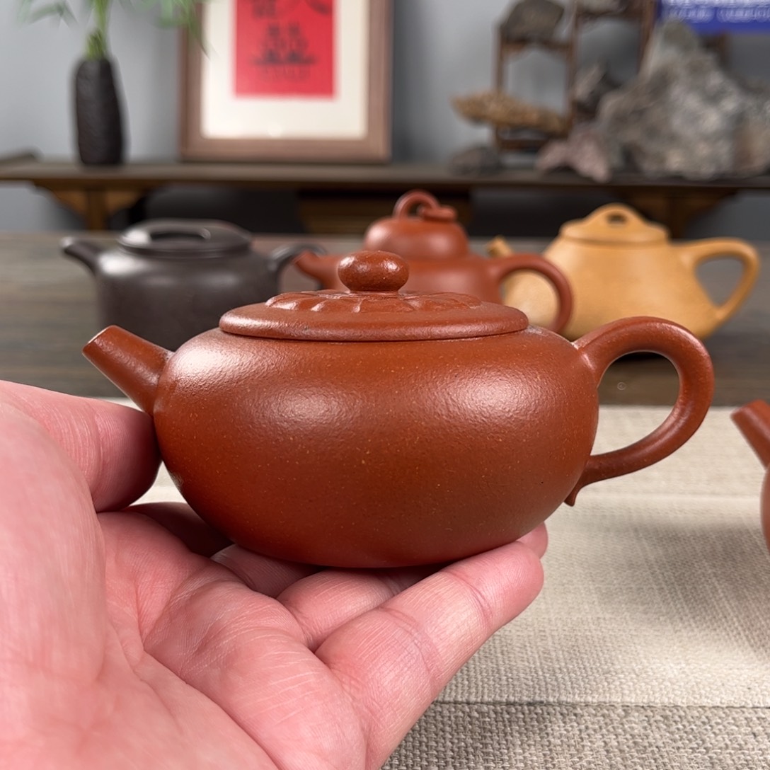 紫砂茶壶黄龙山原矿紫砂壶