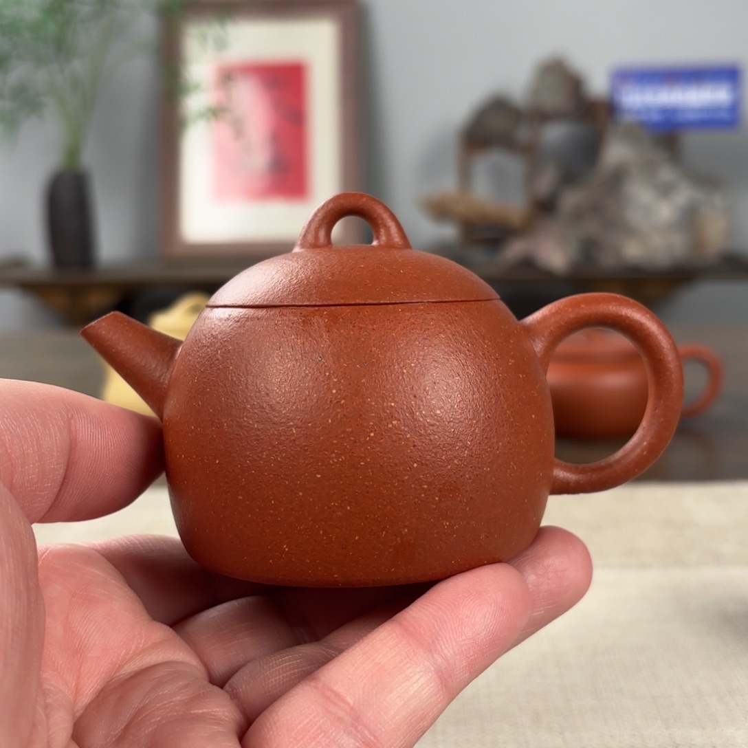 紫砂茶壶黄龙山原矿紫砂壶150