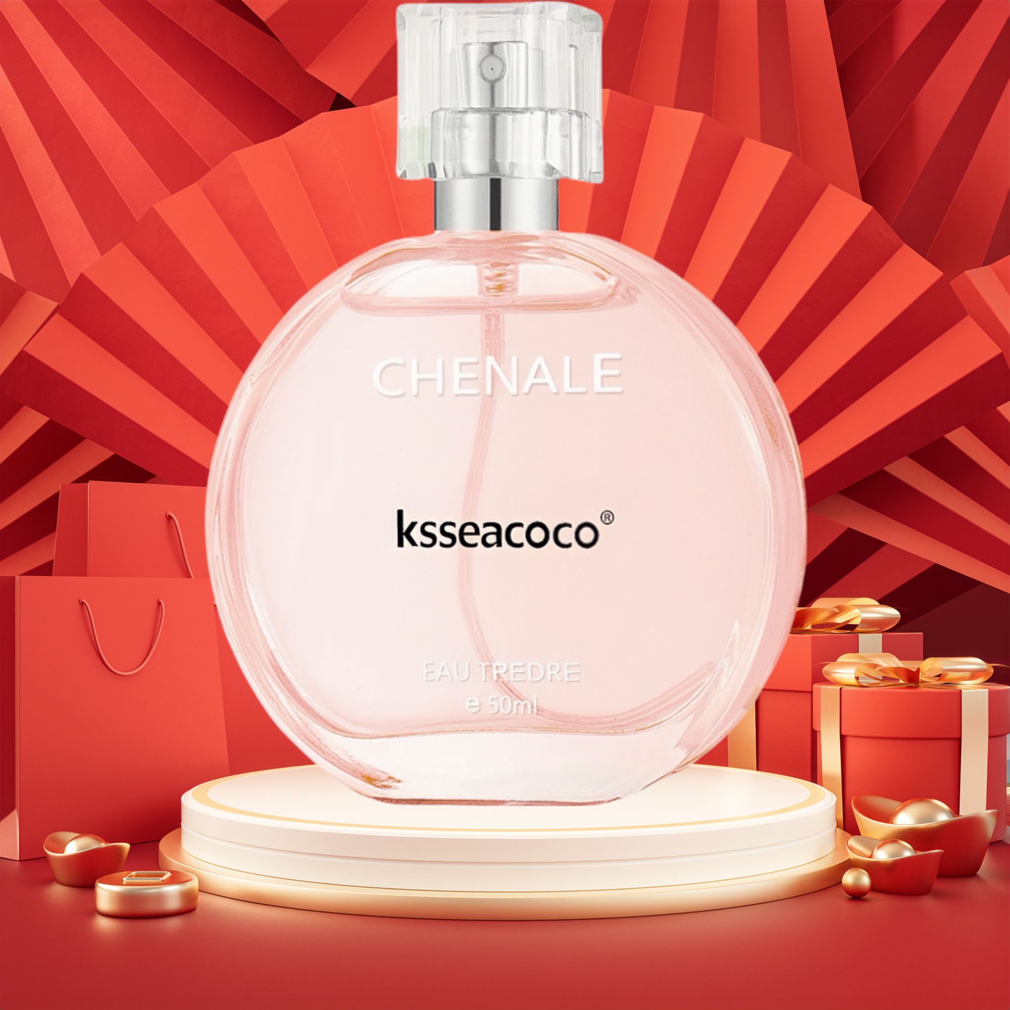 KSSEACOCO柔情邂逅粉50ML-正品香水、持久留香大牌小众 自主品牌  