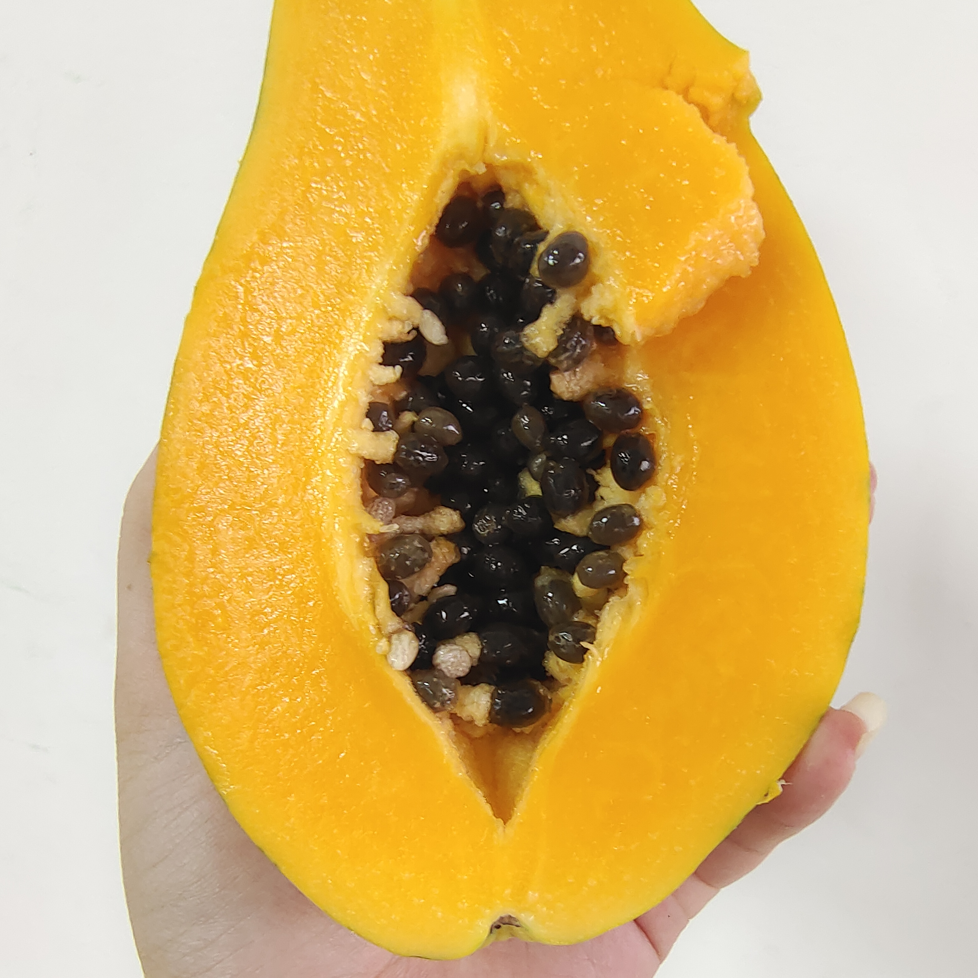 【中通 捂着催熟 微黄即可食用】菲律宾木瓜4粒装 