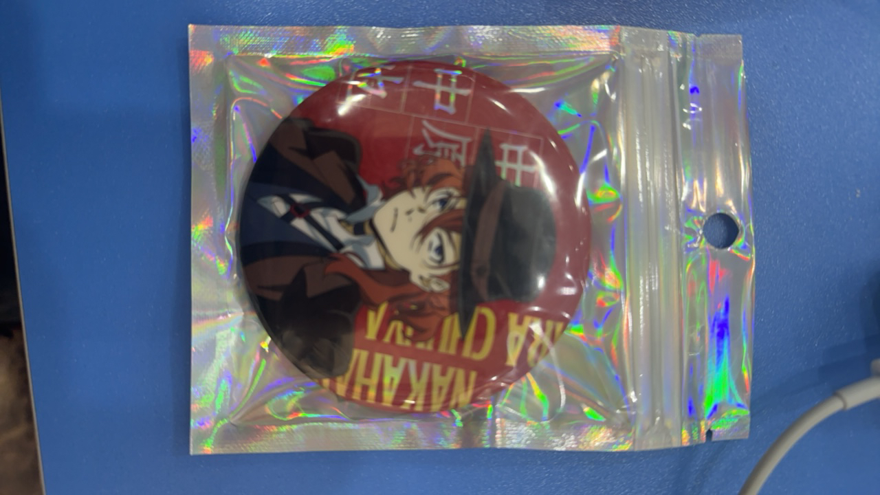 文豪自制75mm徽章