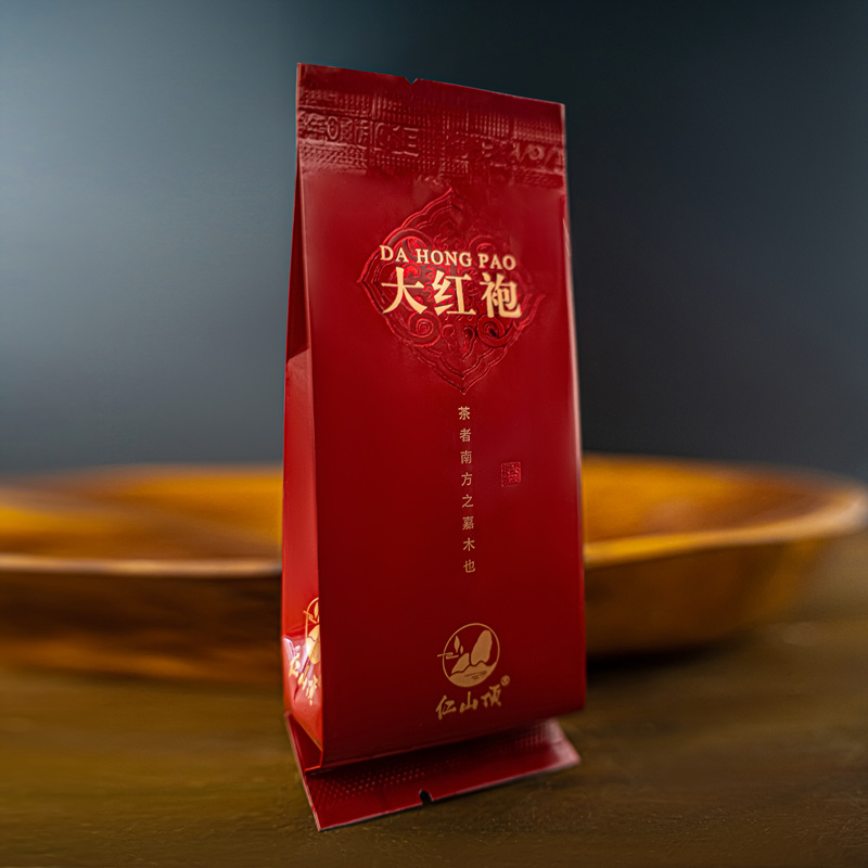【仁山顶】严选精品大红袍 新茶高档中足火  浓香型耐泡 赠手提袋