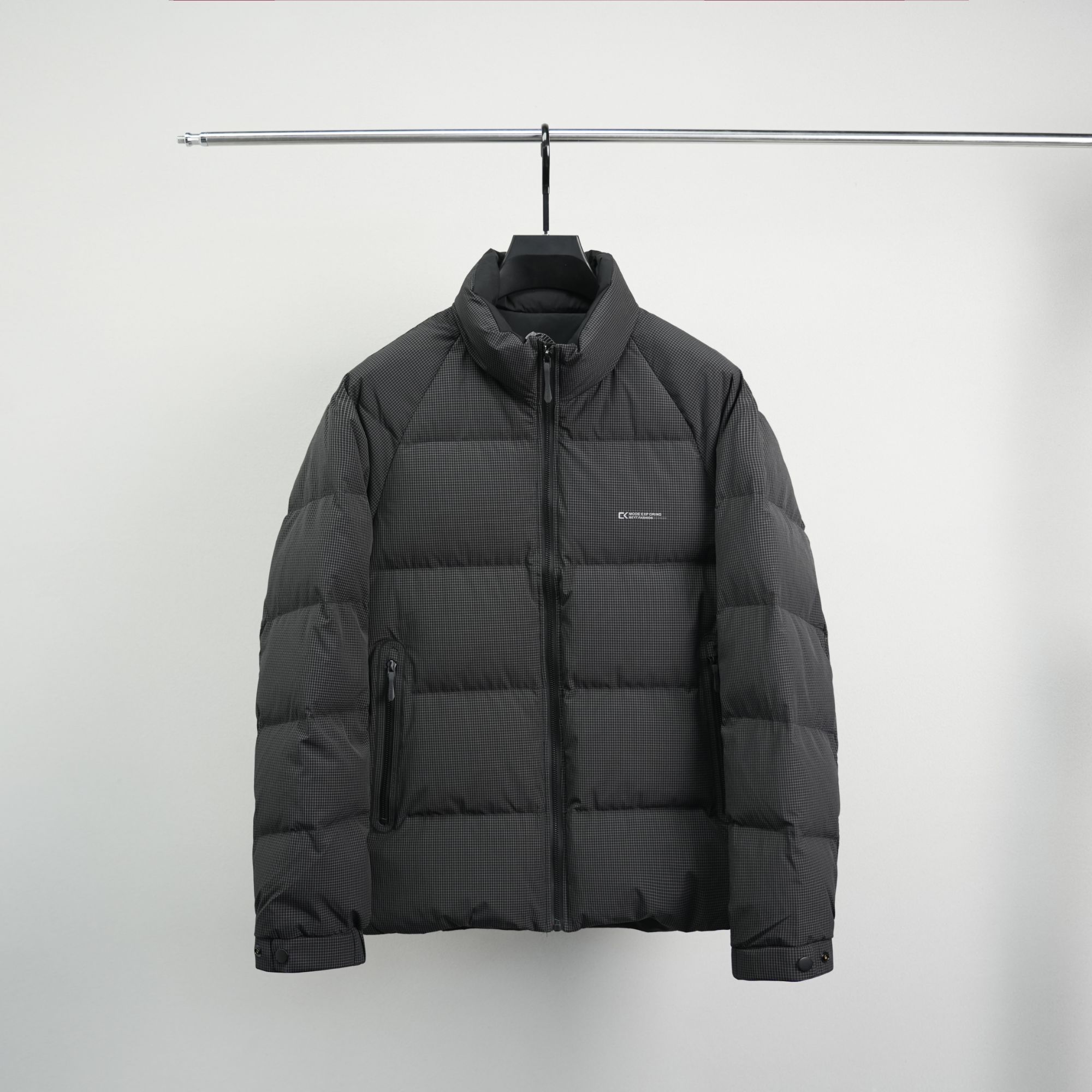 【文文的店】冬季男士高端商务轻薄保暖立领白鸭绒羽绒服306170