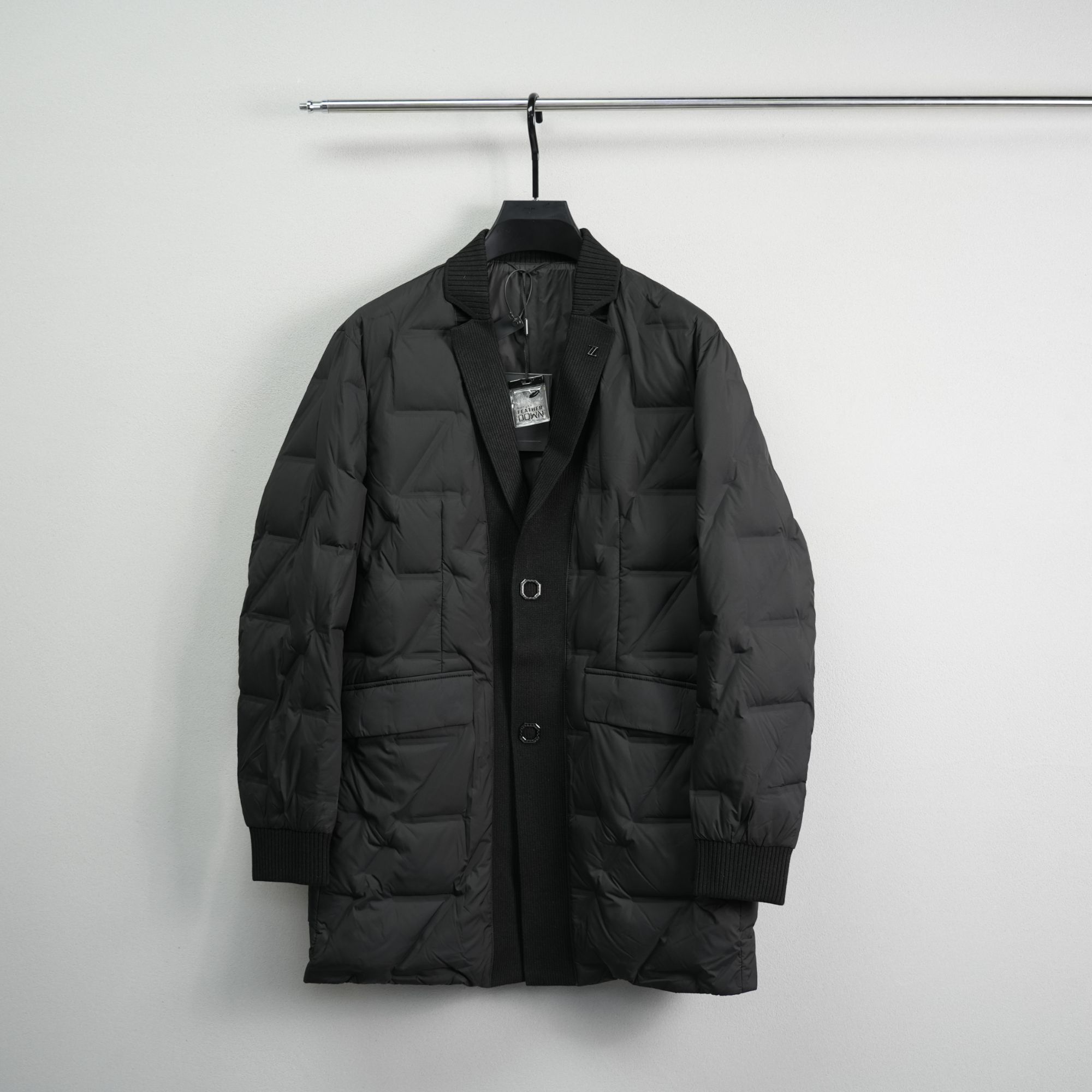 【巴尔赫】2024新款冬季欧货高端轻奢男款时尚休闲保暖羽绒服8027