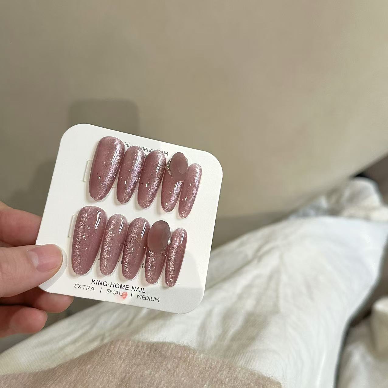 Q451【巴扎黑】猫眼子 穿戴甲