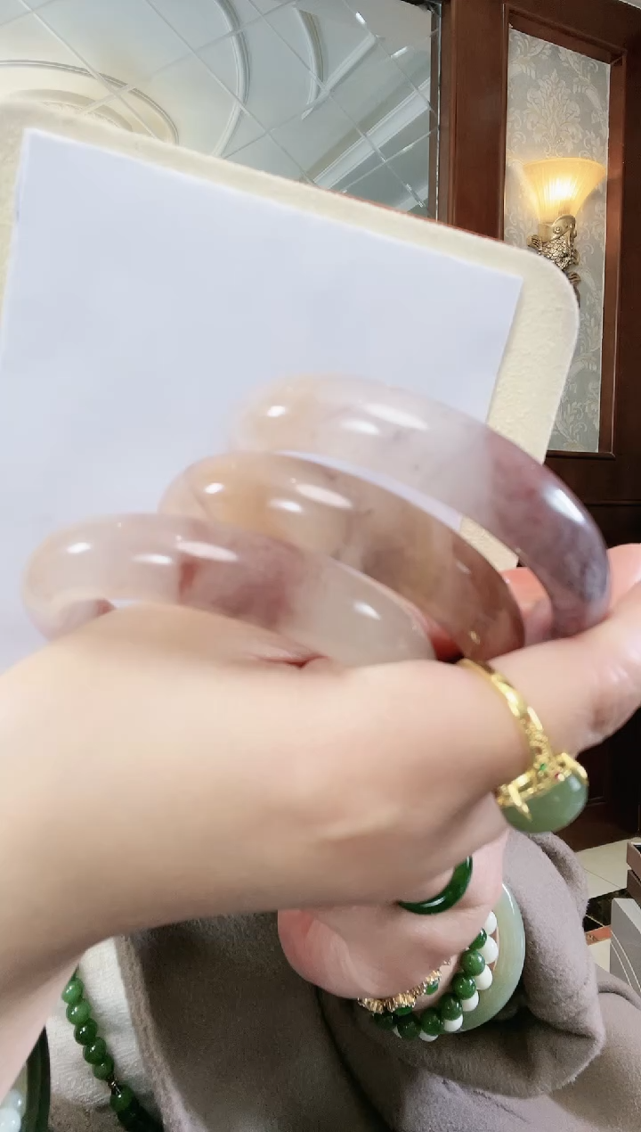 【闪购商品】石英质玉（金丝玉）紫罗兰未镶嵌多样性发货拍一发一