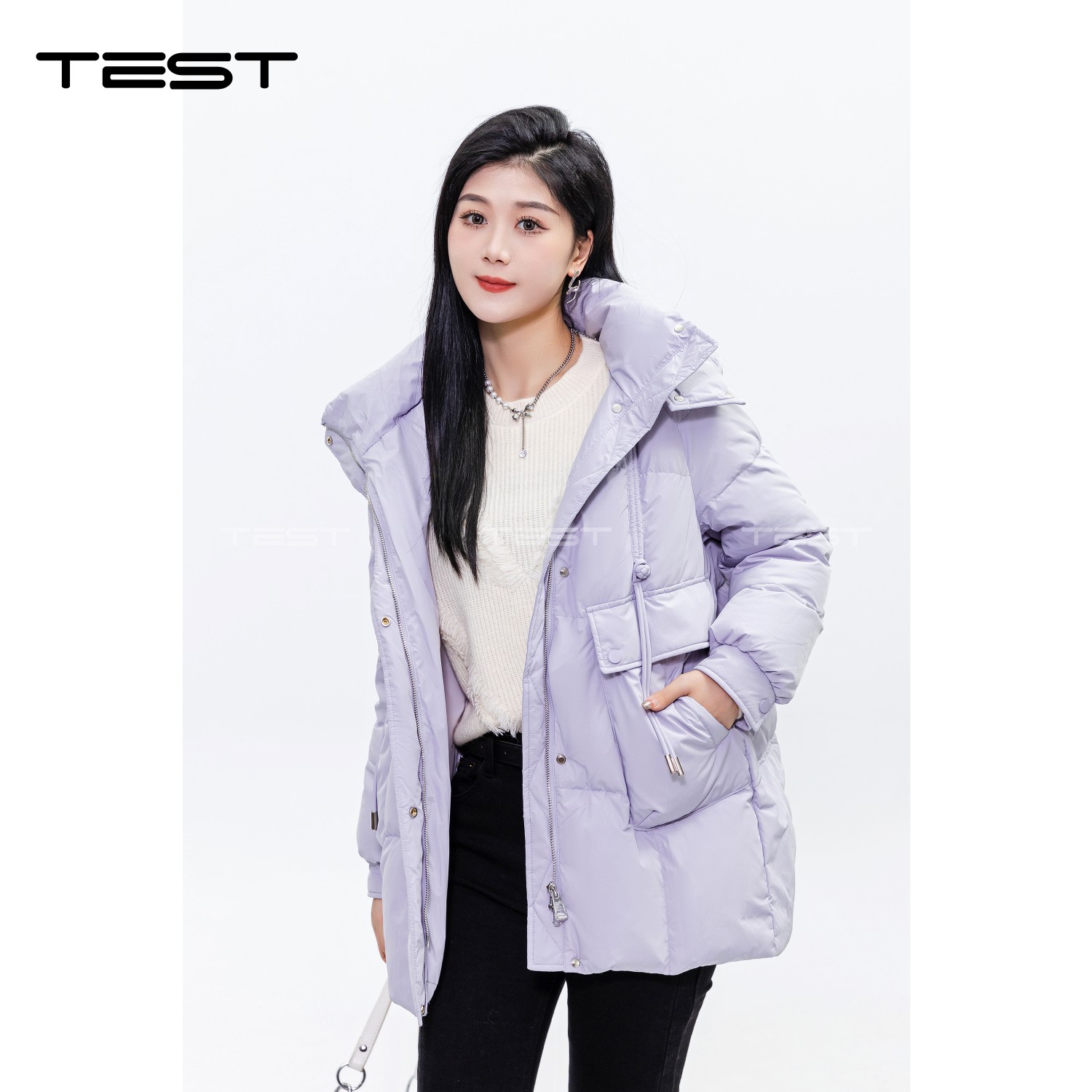 她之蝶新款羽绒服2234032