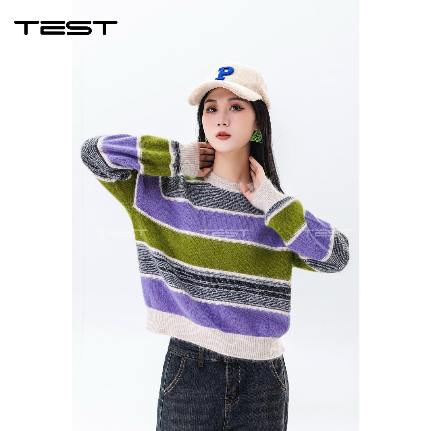 1234053 湖南 她之蝶 24冬 毛衣