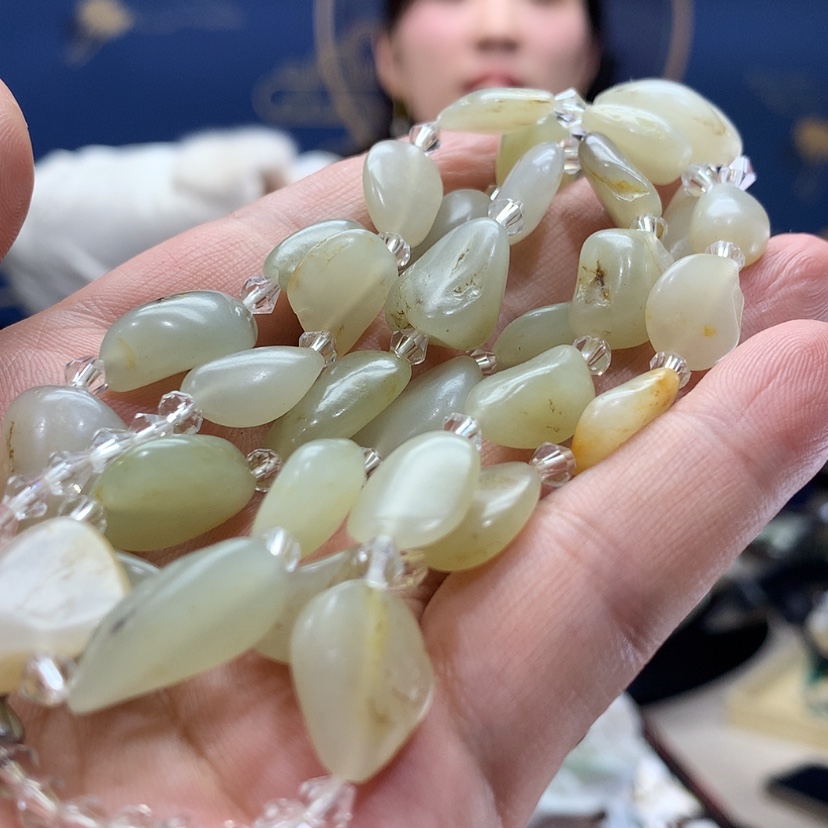 【闪购商品】和田玉摆件未镶嵌和田玉籽料项链