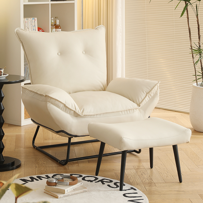 折叠家用躺椅可躺可睡懒人沙发椅电脑椅午休椅两用办公室午睡神器