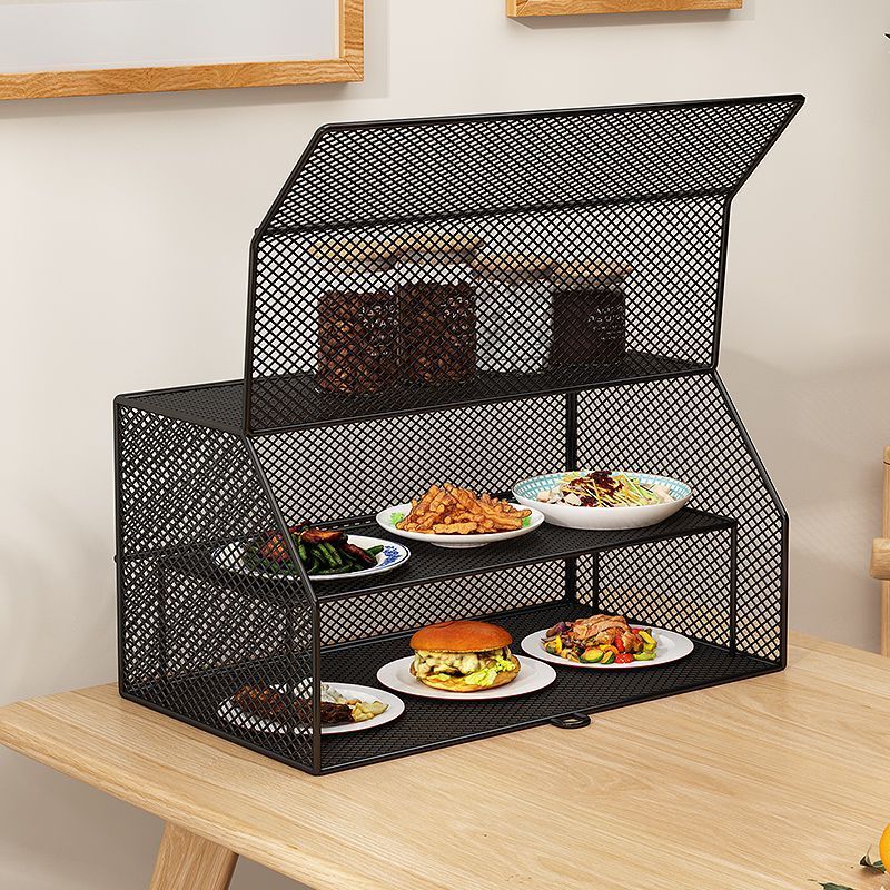 剩菜剩饭专用菜罩餐桌盖菜罩家用厨房置物架防虫蝇神器大号菜罩架