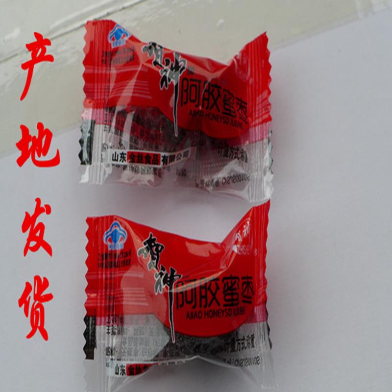 智神阿胶蜜枣500克 山东金丝食品 山东特产独立包装 特产枣 包邮