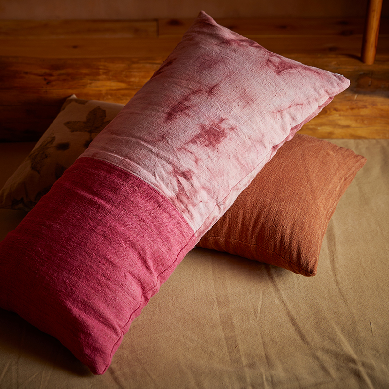 山下的家 合和枕 手织布棉麻禅意简约抱枕靠垫靠枕防滑榻榻米