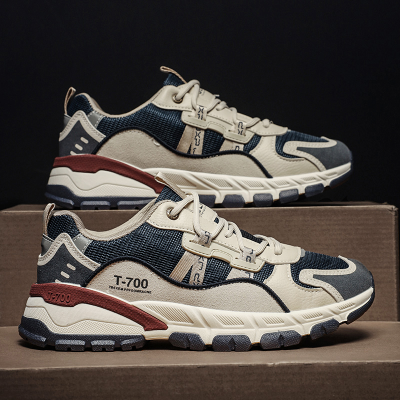 回力瑞男鞋夏季透气新款网面运动休闲跑步初中学生防滑老爹潮流鞋