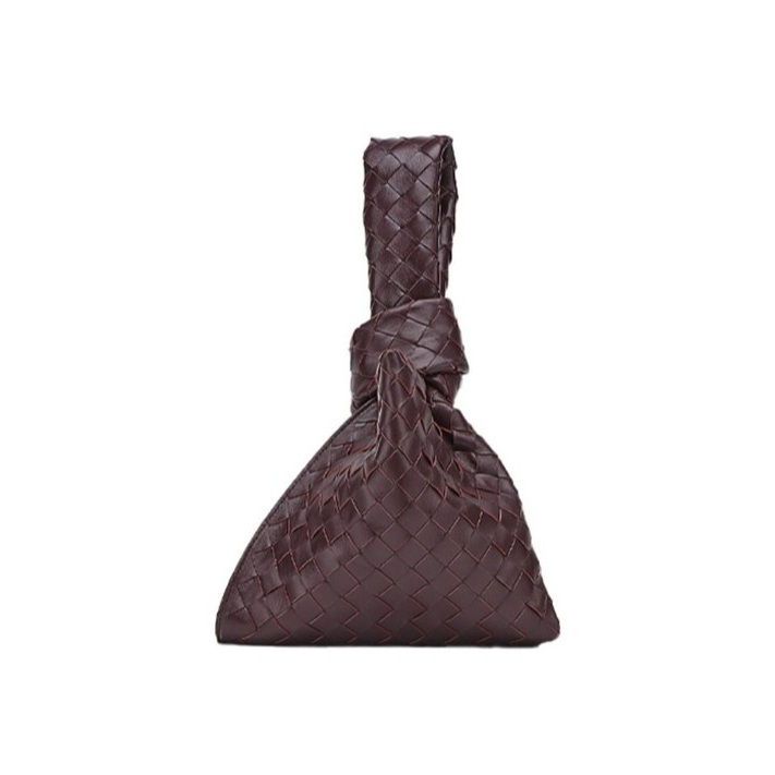 【香港直邮】Bottega Veneta葆蝶家 小羊皮 手提包 迷你 女款 紫色