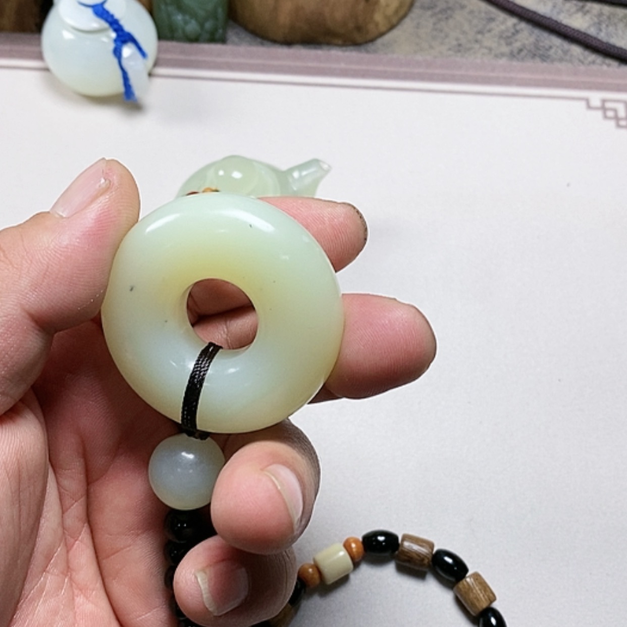 【闪购商品】岫玉吊坠合金