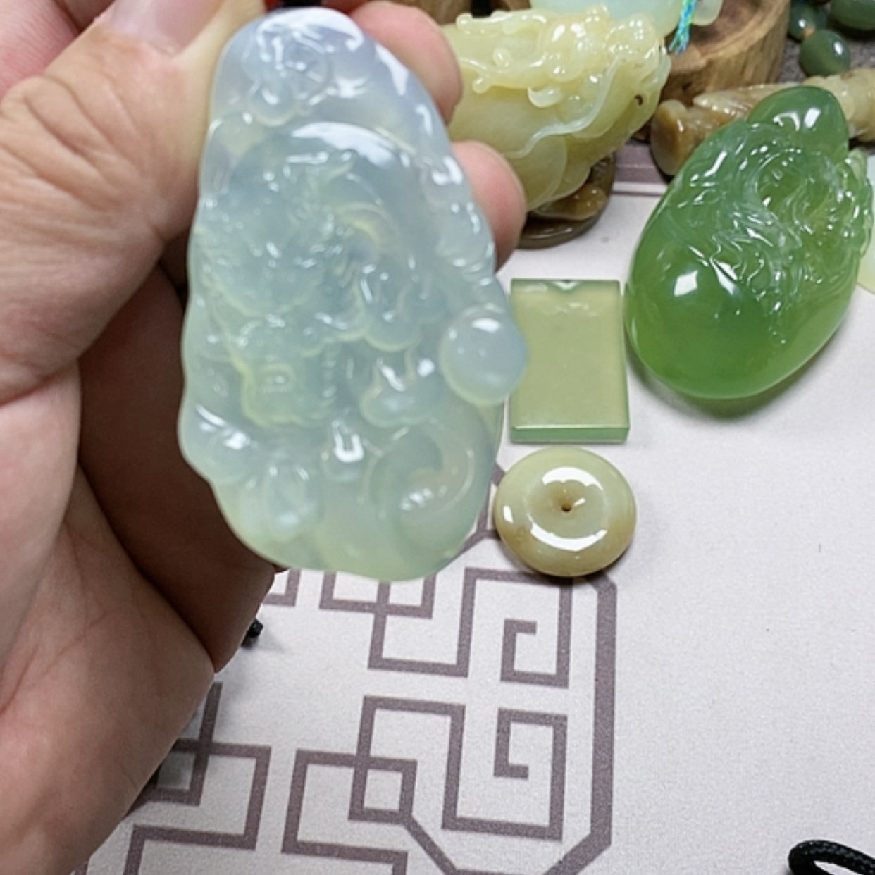 【闪购商品】岫玉手镯合金