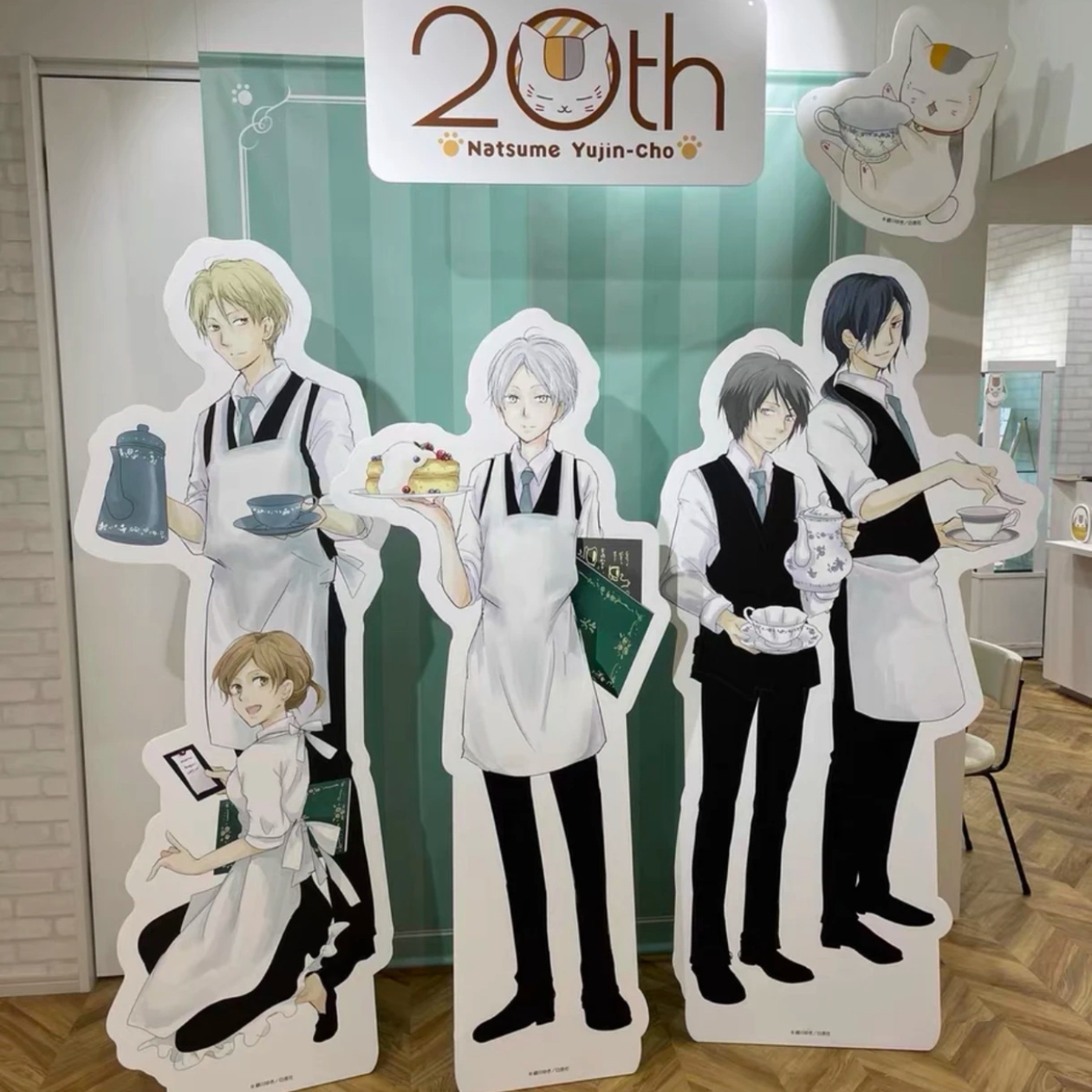 夏目友人帐20周年咖啡厅联动吧唧徽章【满百包邮】盲盒代拆不退