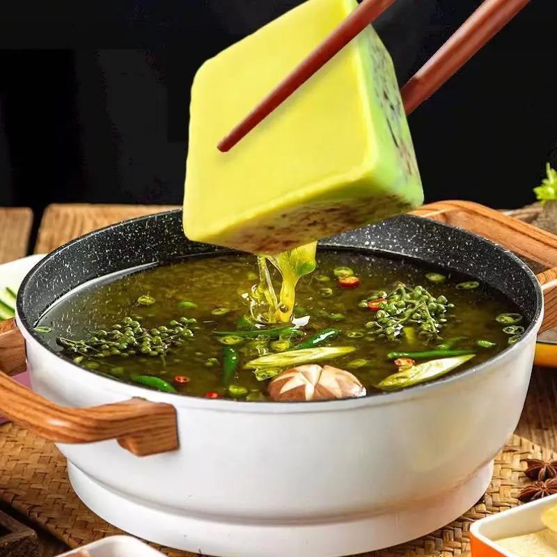 火锅底料重庆四川特产牛油火锅清一色调味料麻辣青花椒香锅料笋0g