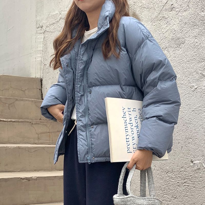 时尚款爆款棉衣女小个子2023冬季棉服韩版宽松面包服加厚短款羽绒