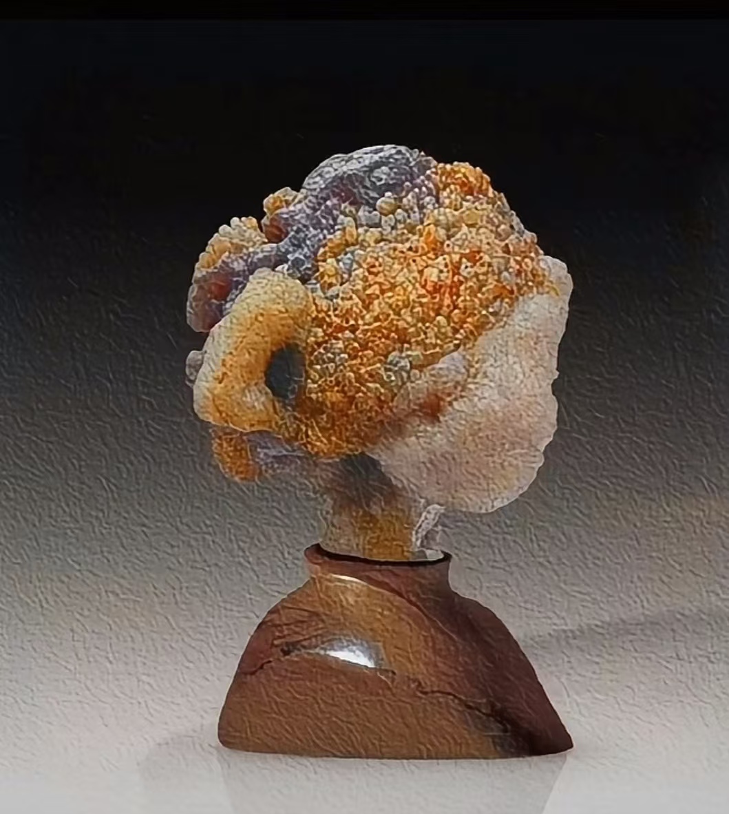 新疆戈壁石大摆件