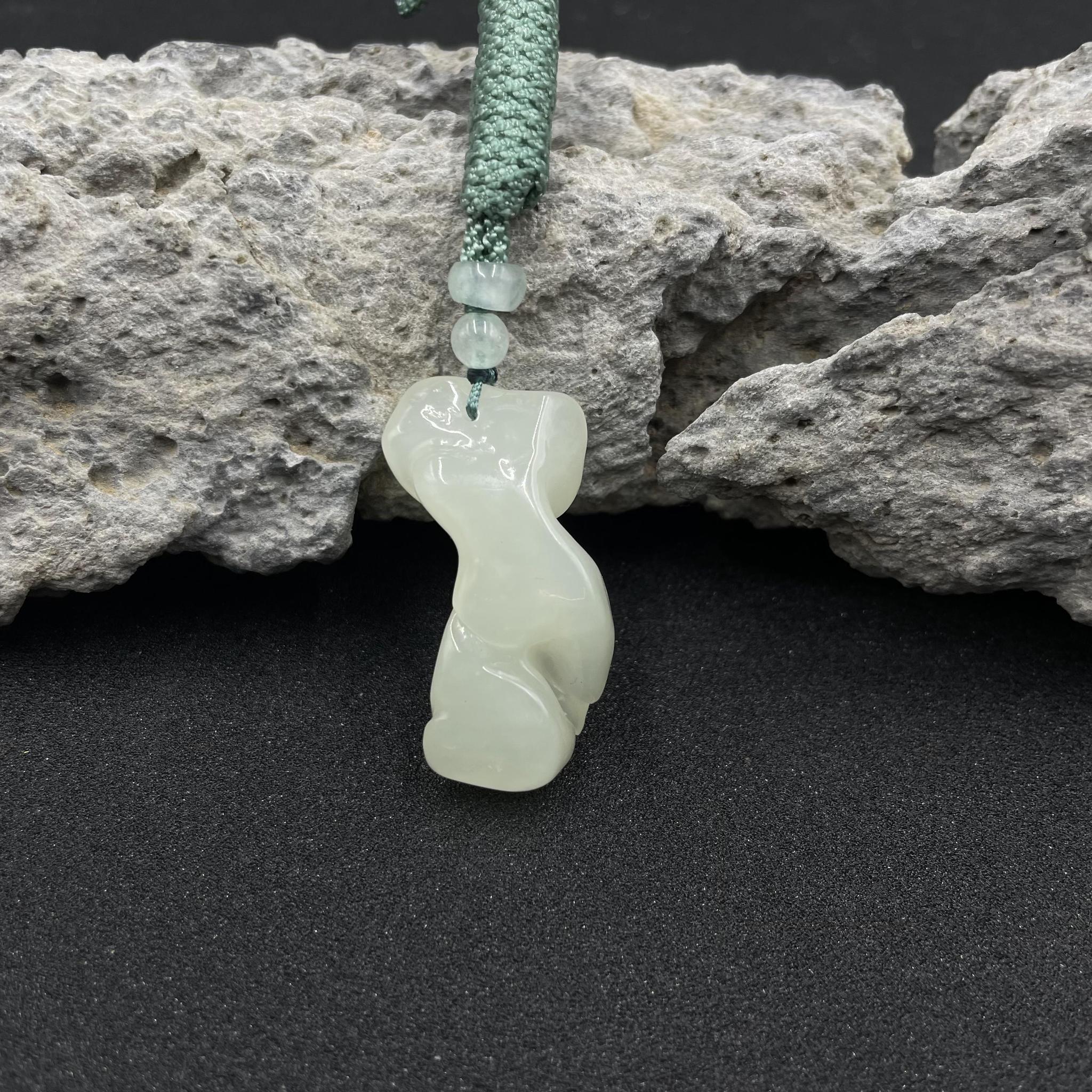 BY1212DQB115 和田玉于田随行挂坠