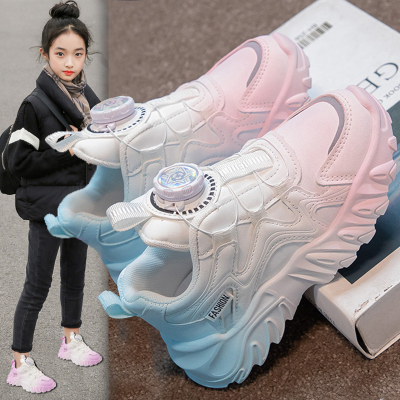 乔丹女童鞋秋冬2023新款儿童运动鞋女款扭扭鞋加绒二棉鞋女孩鞋子