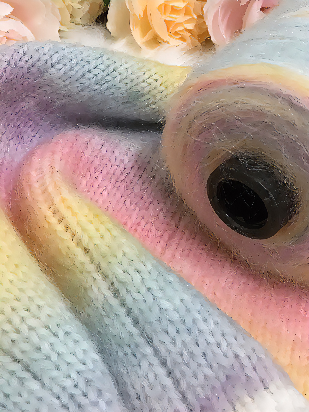 靓绒毛线针织优品毛线马海毛貂绒羊毛混纺毛衣围巾帽子披肩线