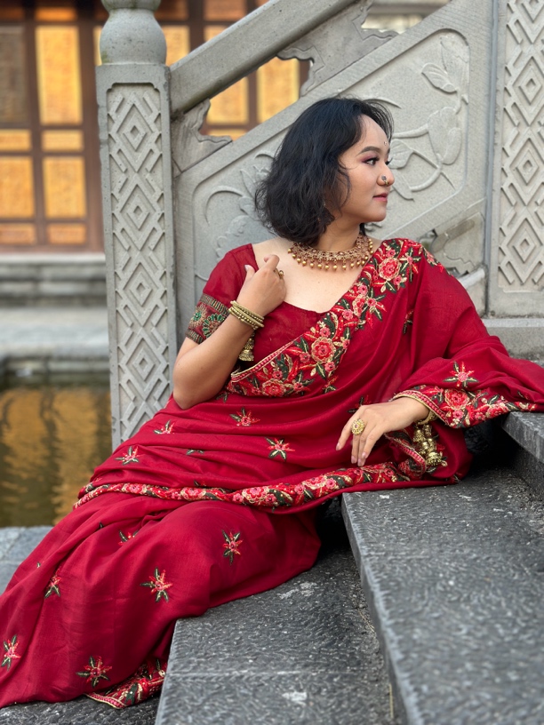 印度传统时尚纱丽 夏季火爆 必备百搭女士春夏薄款民族风长款