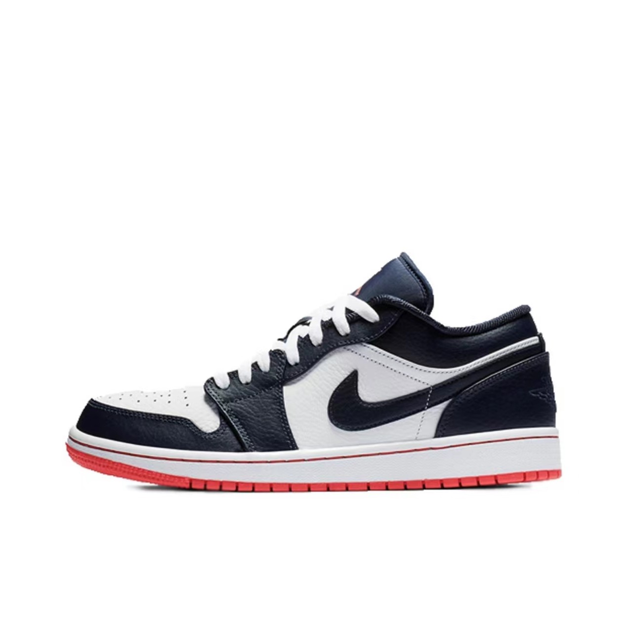 Air Jordan1Low AJ1午夜蓝复古低帮男子篮球鞋553558-481休闲耐磨_二手