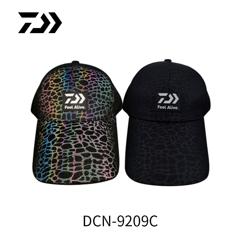 DAIWA/达亿瓦夏季垂钓遮阳帽钓鱼帽户外运动空顶帽鸭舌帽休闲透气
