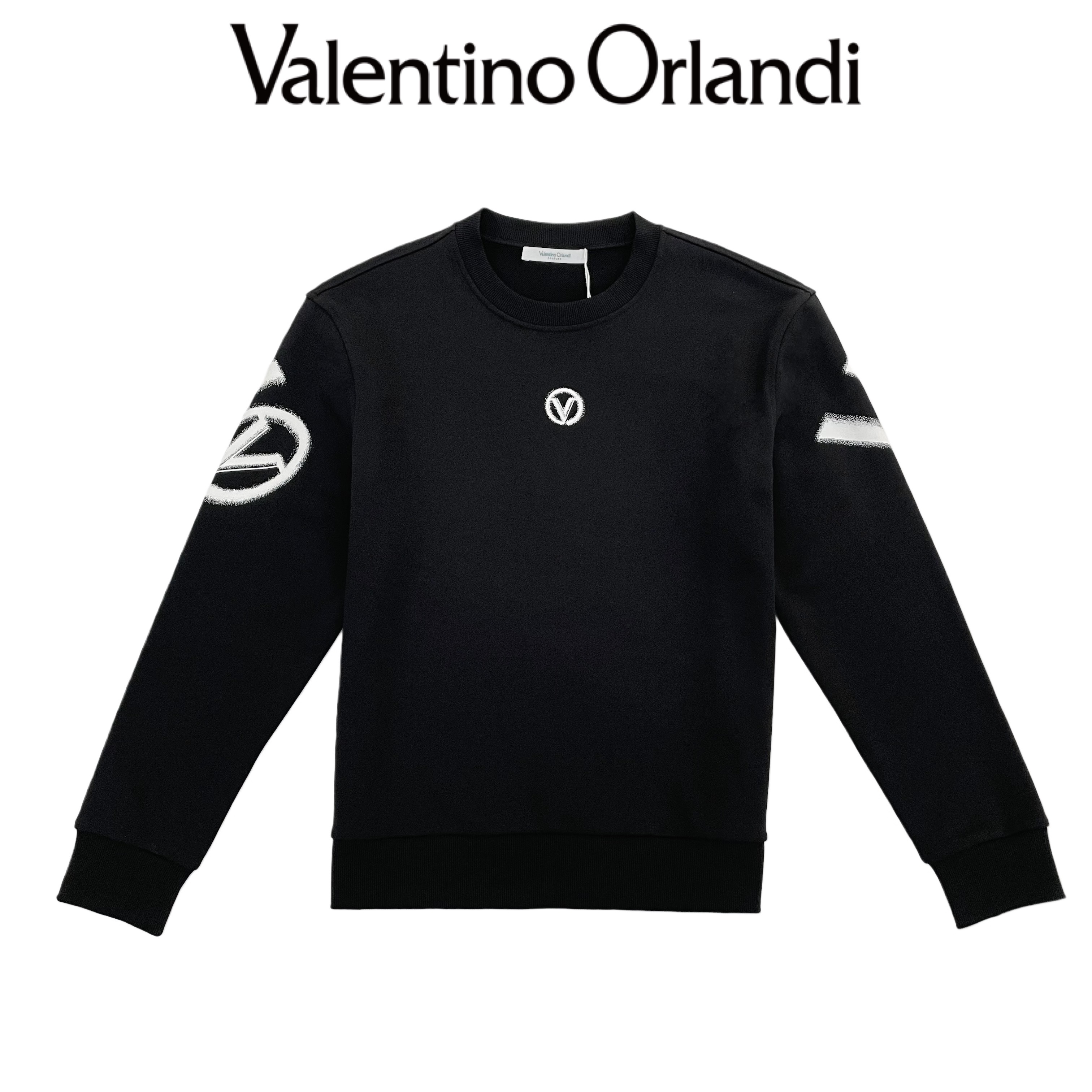 VALENTINO ORLANDI/华伦天奴.奥兰迪针织长袖圆领轻奢男士长袖