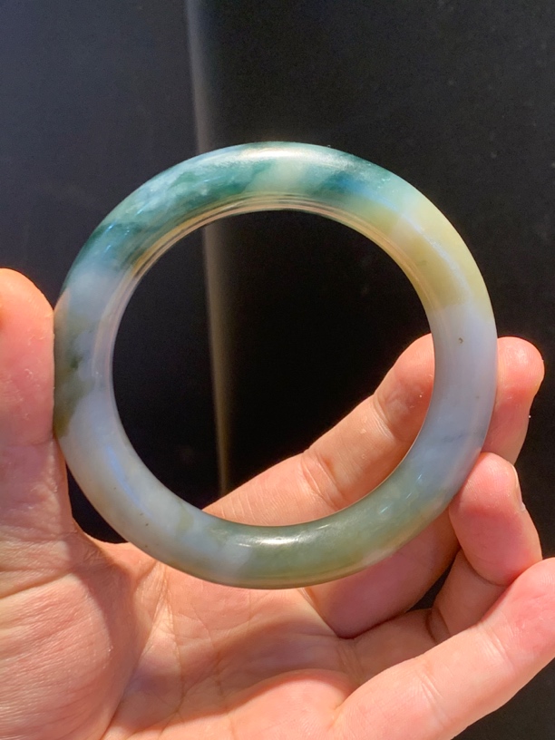 【秋岚】老翡翠油润飘花