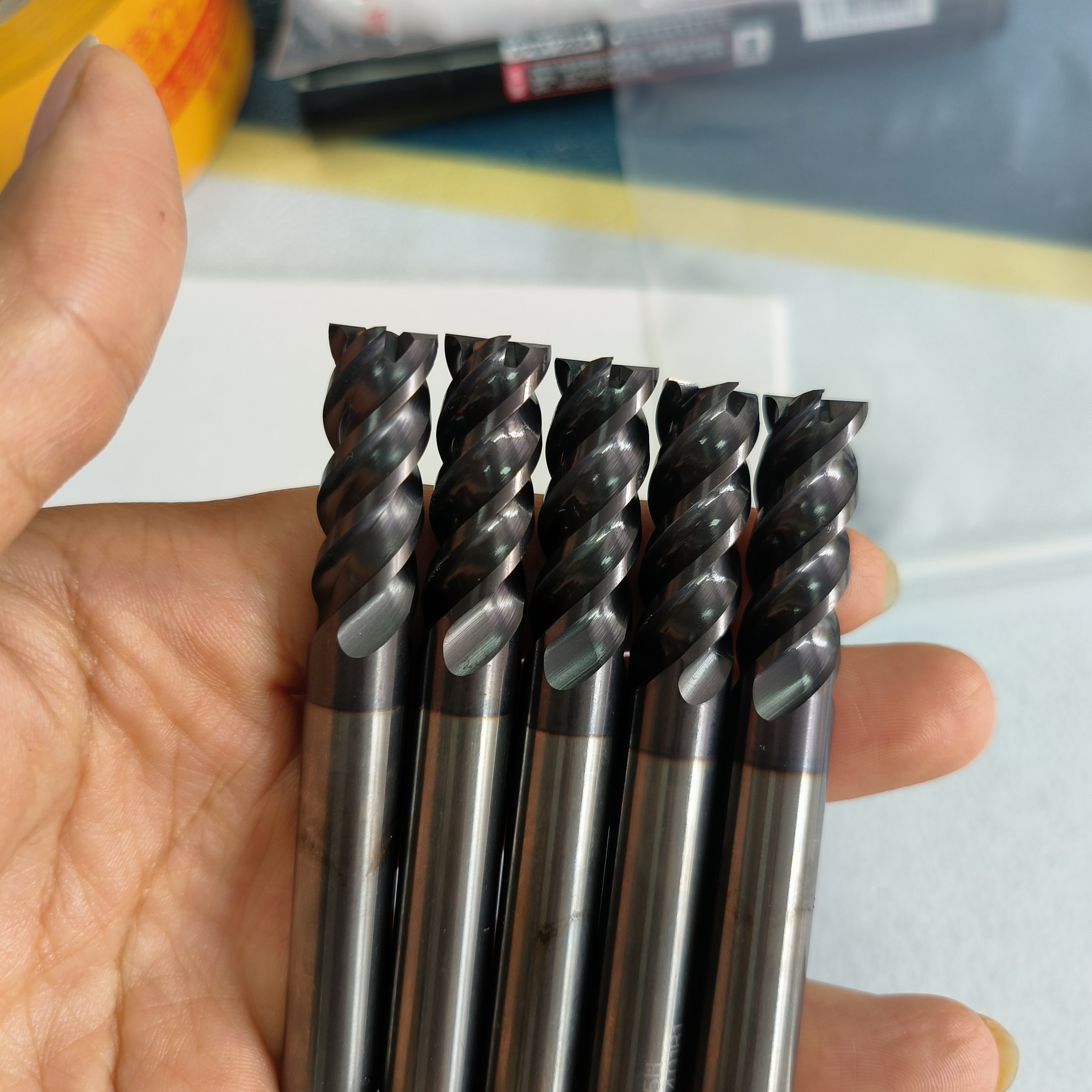 数控钨钢铣刀D10✘75 长