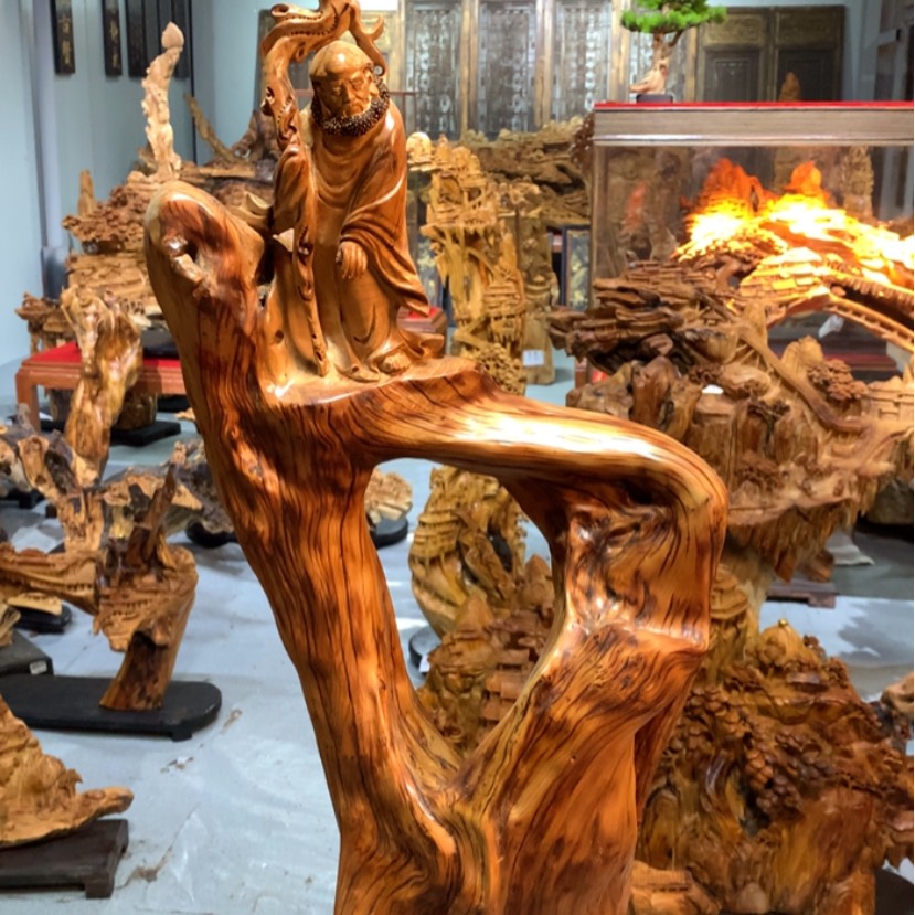 【闪购商品】崖柏根雕国****师