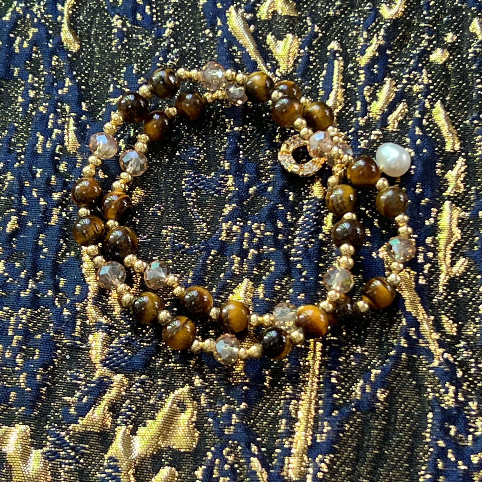 怦家天然石设计师款-手工串珠DIY水晶半成品多样性发货