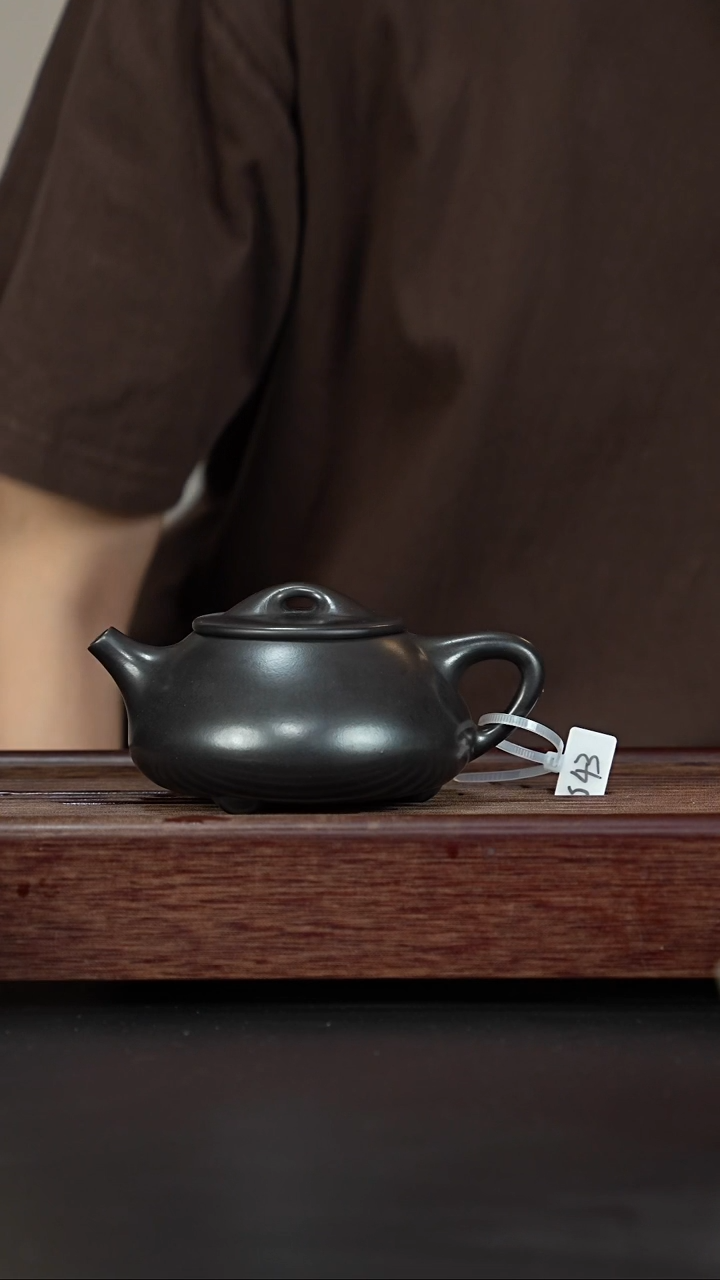 【闪购商品】紫砂茶壶石黄大满瓢送杯