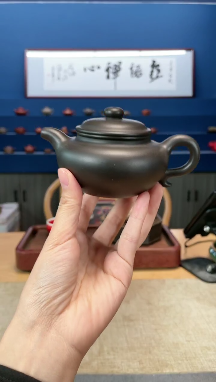 【闪购商品】紫砂茶壶黑料 小仿古