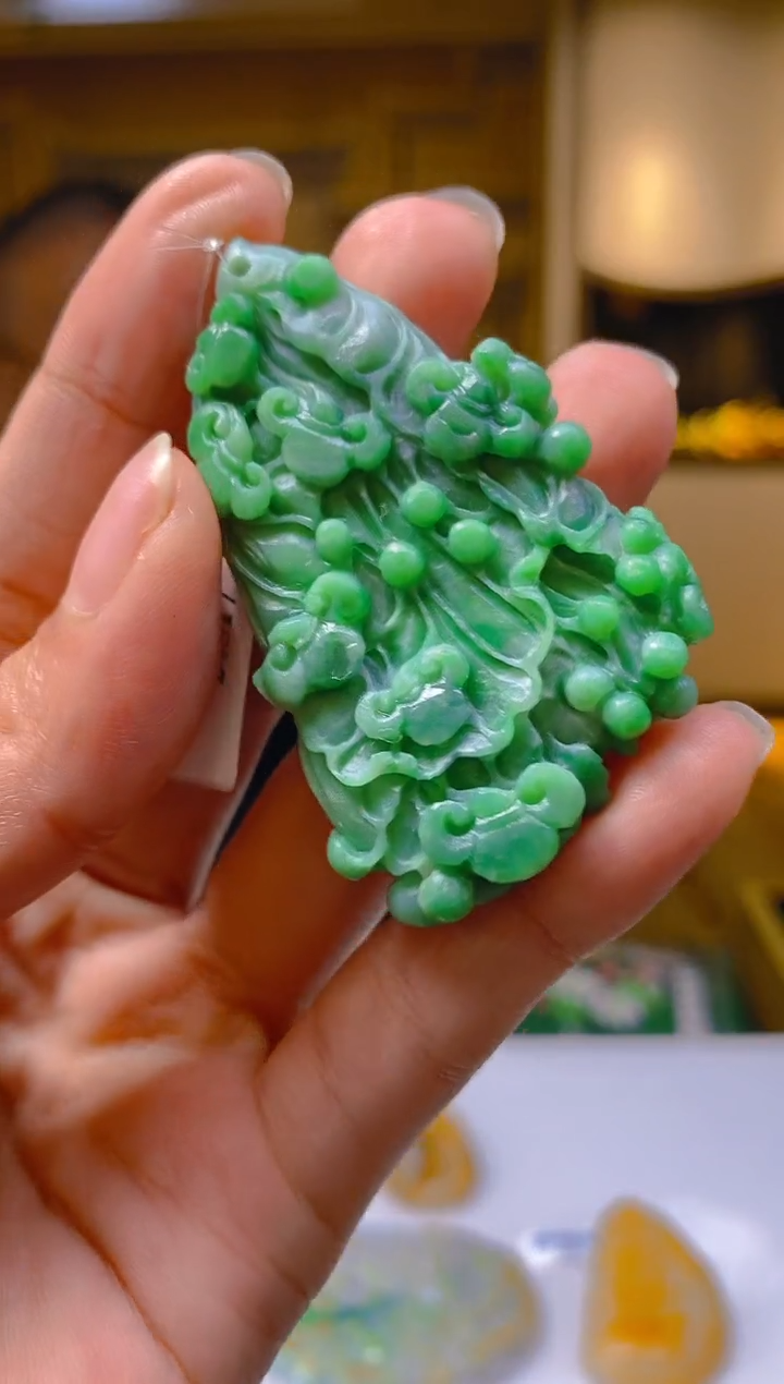 【闪购商品】定制翡翠未镶嵌翡翠KL052