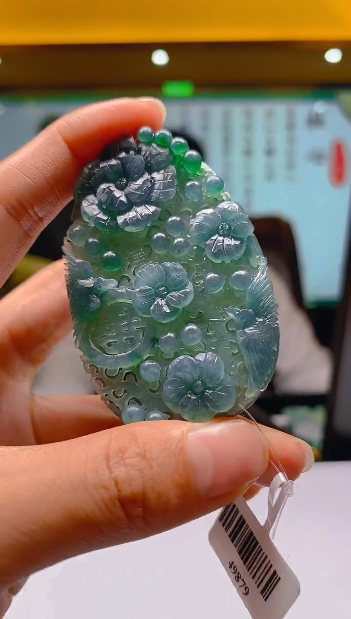 【闪购商品】定制翡翠未镶嵌翡翠DX054