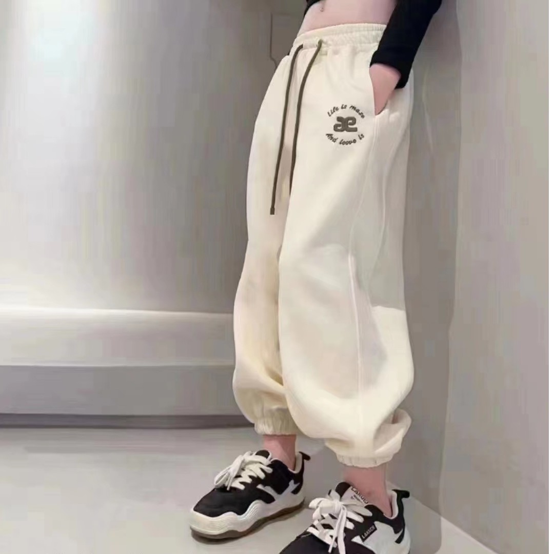 时尚百搭抽绳春季秋季韩版休闲裤潮流
