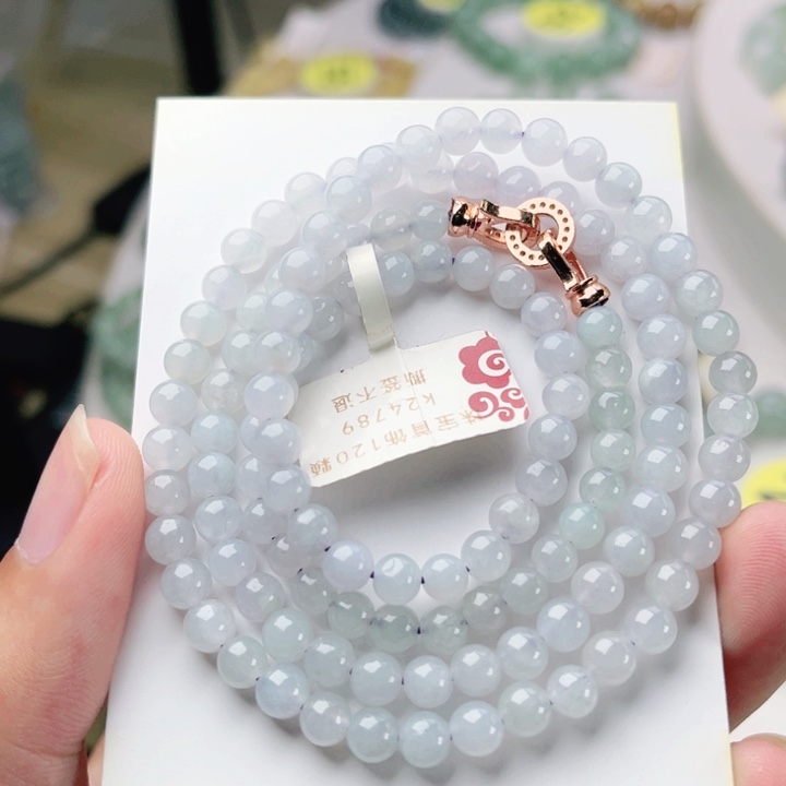 翡翠手链未镶嵌卡5.3