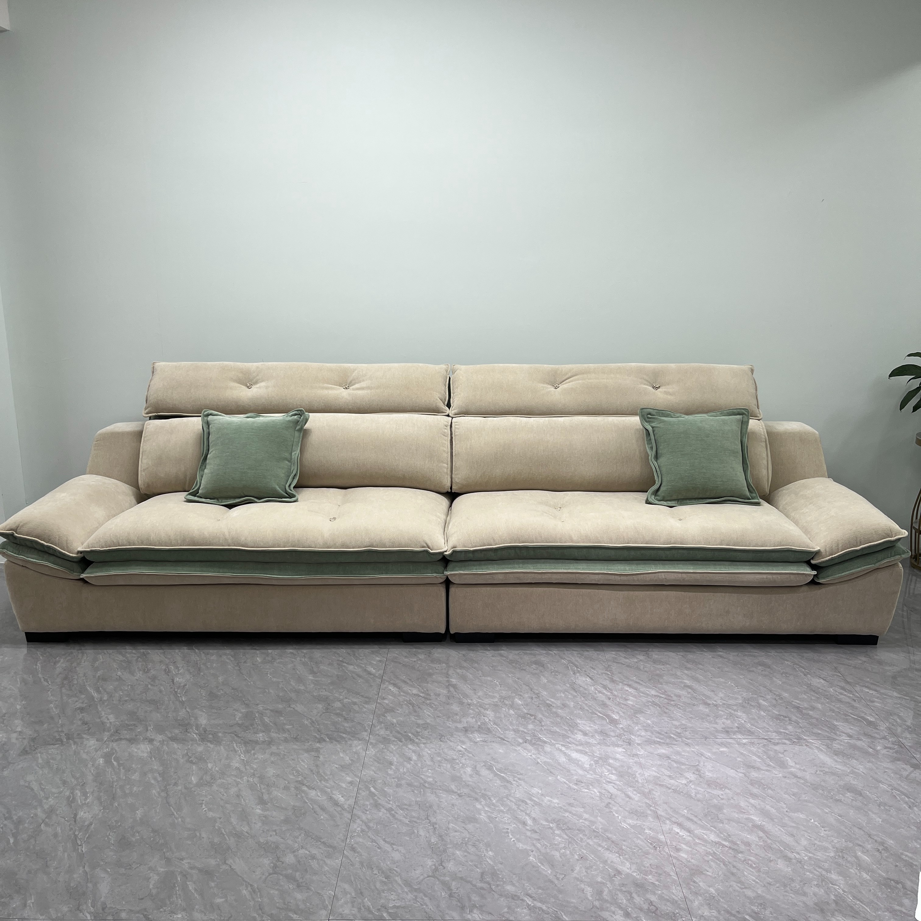 aodilun/奥帝伦【直播间样品/优惠联系客服】帆船头枕可调布艺沙发