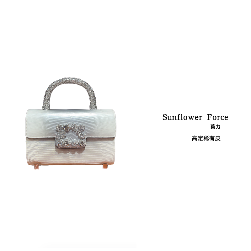 「高定女包」葵小姐MissQee设计师款蜥蜴手提包  6521 综合