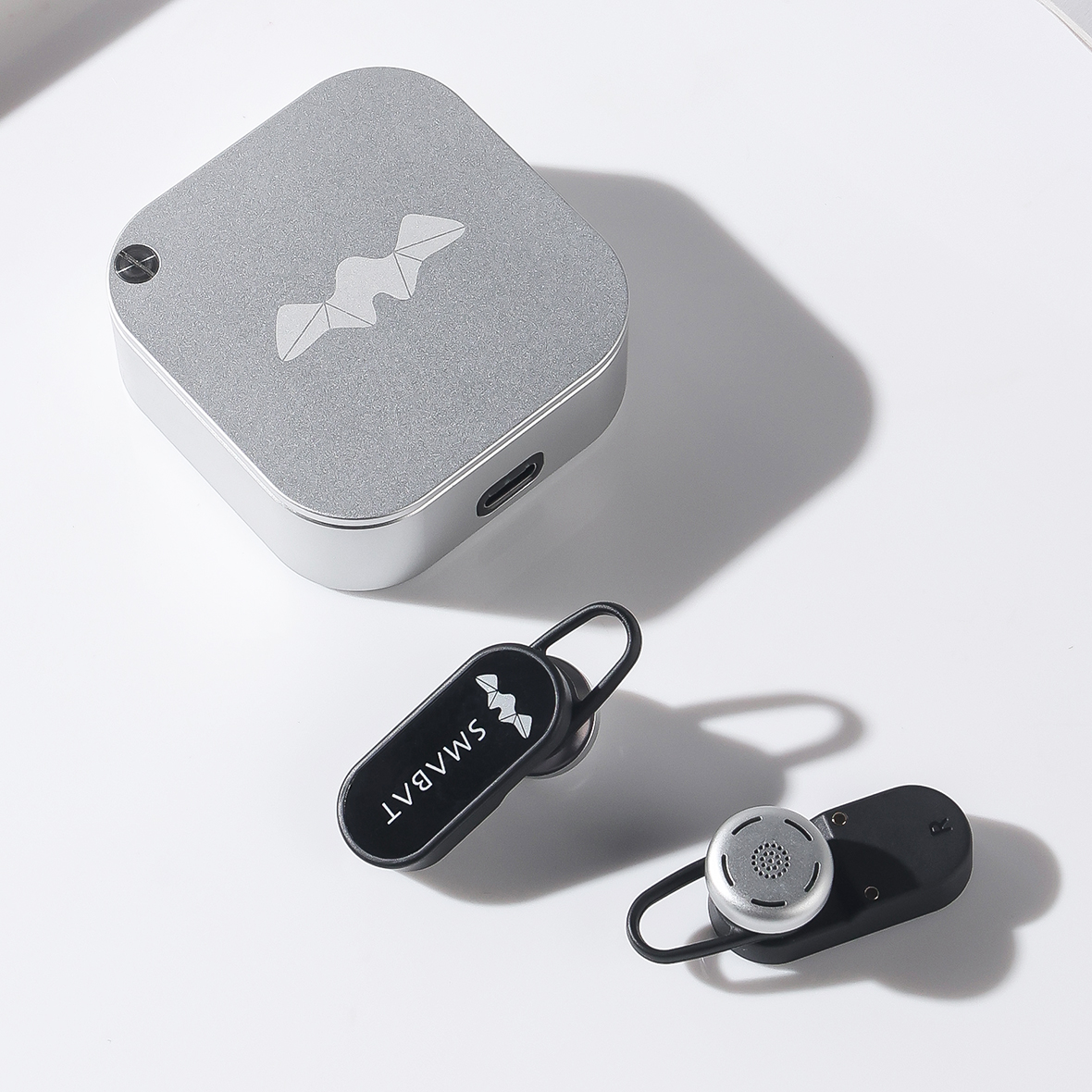 smabat模块化蓝牙耳机S2 pro 小蝙蝠科技舒适开放式游戏运动续航