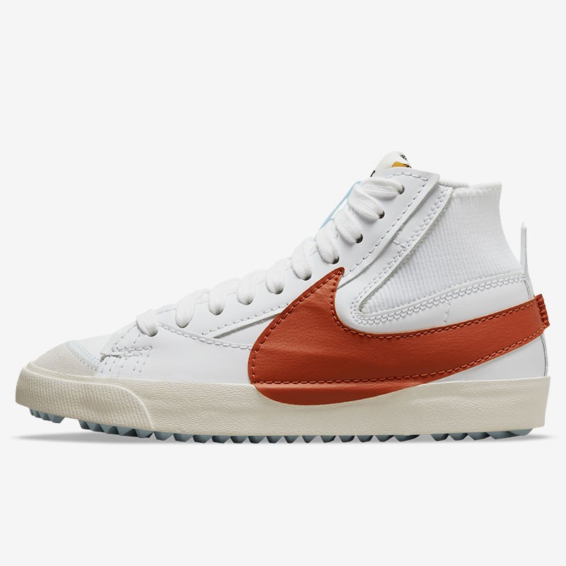 Nike Blazer Mid 77 Jumbo解构中帮板鞋男女同款白棕色DD3111-101