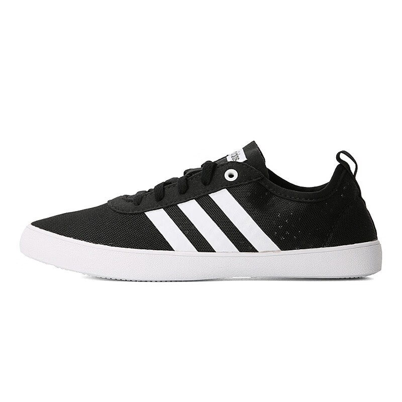 adidas neo EASY VULC2.0低帮板鞋女款黑白DB1386