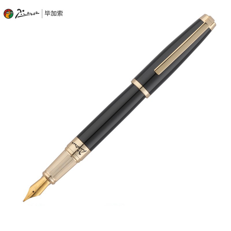 （送墨水）毕加索（pimio）钢笔918波尔卡成人商务办公练字签字签名笔