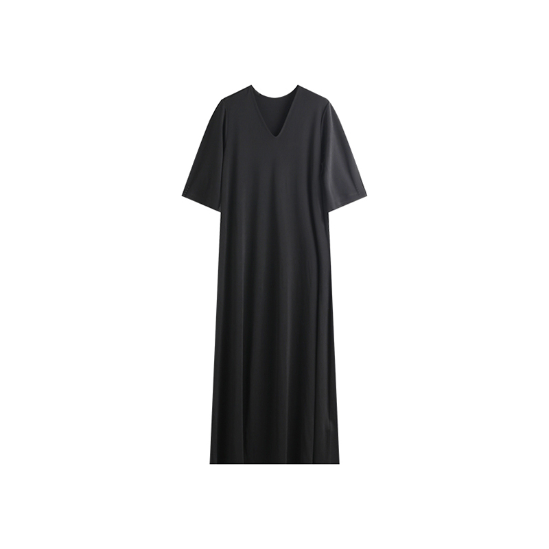 新款针织桑蚕丝连衣裙 N-J889